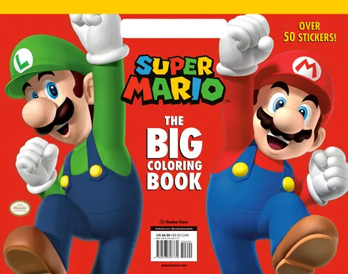 Super Mario: (Nintendo) - Super Mario: The Big Coloring Book (Nintendo)