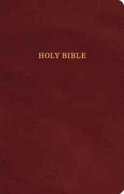 KJV Darčeková a ocenená Biblia, bordová imitácia kože - KJV Gift and Award Bible, Burgundy Imitation Leather