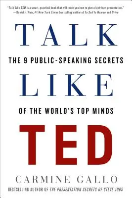 Hovorte ako Ted: 9 tajomstiev najlepších svetových osobností v oblasti verejného vystupovania - Talk Like Ted: The 9 Public-Speaking Secrets of the World's Top Minds