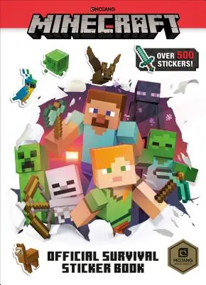 Minecraft Oficiálna kniha samolepiek na prežitie (Minecraft) - Minecraft Official Survival Sticker Book (Minecraft)
