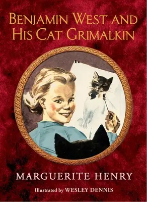 Benjamin West a jeho mačka Grimalkin - Benjamin West and His Cat Grimalkin