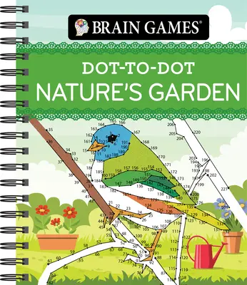 Hry na mozog - Bodkovaná prírodná záhrada - Brain Games - Dot-To-Dot Nature's Garden
