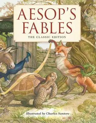 Ezopove bájky v tvrdej väzbe: (Klasické rozprávky, klasické detské knihy, príbehy o zvieratách, knihy pre malé deti, knihy na výučbu rodiny) - Aesop's Fables Hardcover: The Classic Edition (Fairy Tales, Classic Children Books, Animal Stories, Books for Young Children, Books Teaching Fam