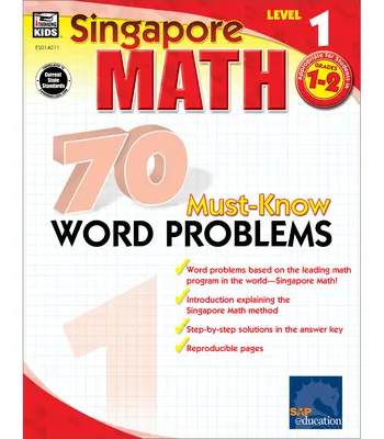 70 slovných úloh, ktoré musíte vedieť, 1. - 2. ročník - 70 Must-Know Word Problems, Grades 1 - 2
