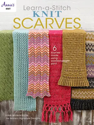 Naučte sa steh Pletené šály - Learn a Stitch Knit Scarves