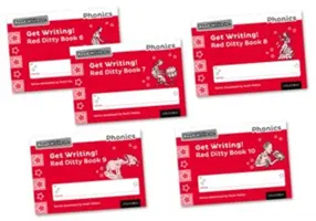 Čítajte Write Inc. Phonics: Get Writing! Red Ditty Books 6-10 Mixed Pack of 5 - Read Write Inc. Phonics: Get Writing! Red Ditty Books 6-10 Mixed Pack of 5