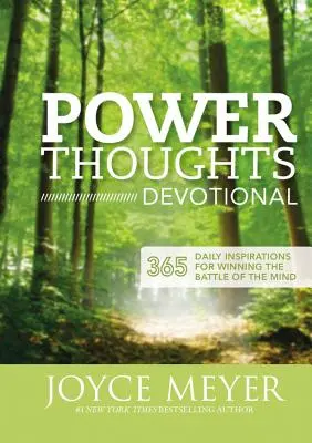 Mocné myšlienky: 365 denných inšpirácií na víťazstvo v bitke mysle - Power Thoughts Devotional: 365 Daily Inspirations for Winning the Battle of the Mind