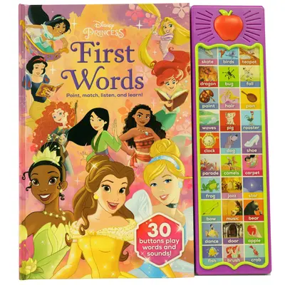 Jablková Disneyho princezná: Ukáž, porovnaj, počúvaj a uč sa! - Apple Disney Princess: Point, Match, Listen and Learn!