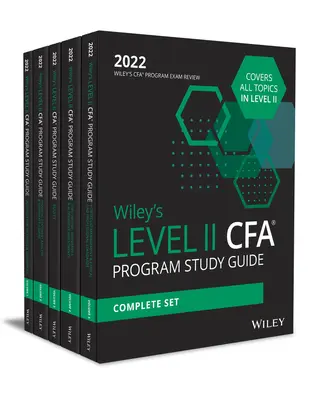 Wiley študijná príručka k programu Cfa II. úrovne 2022: kompletná sada - Wiley's Level II Cfa Program Study Guide 2022: Complete Set