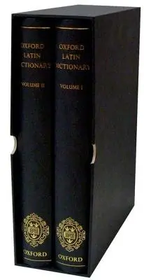 Oxford Latinský slovník 2-dielna sada - Oxford Latin Dictionary 2 Volume Set