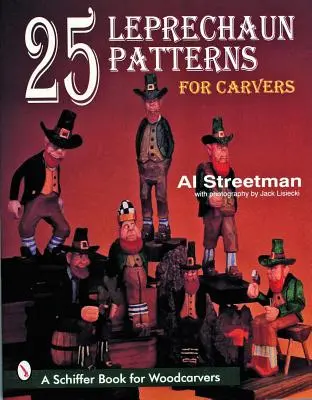 25 vzorov škriatkov pre rezbárov - 25 Leprechaun Patterns for Carvers