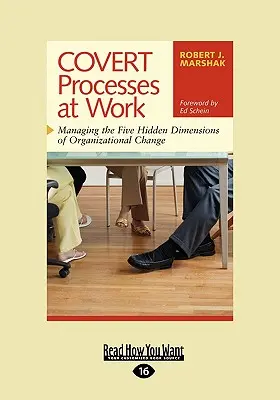 Skryté procesy v práci: (Easyread Large Edition): Manažment piatich skrytých dimenzií organizačných zmien (Easyread Large Edition) - Covert Processes at Work: Managing the Five Hidden Dimensions of Organizational Change (Easyread Large Edition)