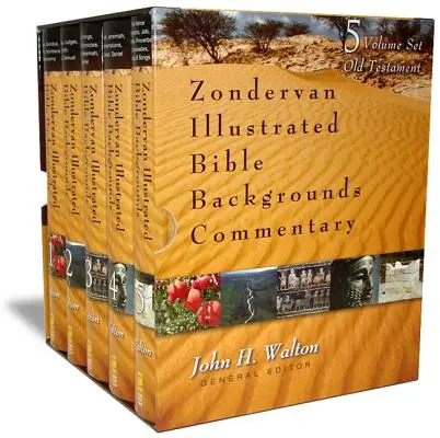 Zondervan Illustrated Bible Backgrounds Commentary (Ilustrovaný biblický komentár na pozadí): Starý zákon - Zondervan Illustrated Bible Backgrounds Commentary: Old Testament Set