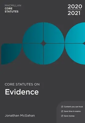 Základné zákony o dokazovaní 2020-21 - Core Statutes on Evidence 2020-21