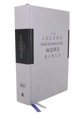 Nkjv, Lucado Encouraging Word Bible, Gray, Cloth Over Board, Comfort Print: Svätá Biblia, Nová verzia kráľa Jakuba - Nkjv, Lucado Encouraging Word Bible, Gray, Cloth Over Board, Comfort Print: Holy Bible, New King James Version