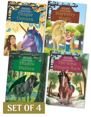 Jednorožce z tajnej stajne Set 2 (Set of 4) - Unicorns of the Secret Stable Set 2 (Set of 4)