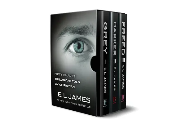 Fifty Shades as Told by Christian Trilogy (Päťdesiat odtieňov podľa Christiana): Päťdesiat rokov po smrti: Grey, Darker, Freed Box Set: Päťdesiat rokov po smrti: Grey, Darker, Freed - Fifty Shades as Told by Christian Trilogy: Grey, Darker, Freed Box Set