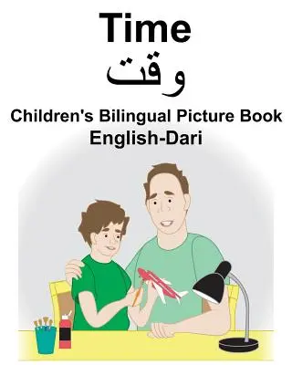 Anglicko-dari Time Bilingválna obrázková kniha pre deti - English-Dari Time Children's Bilingual Picture Book