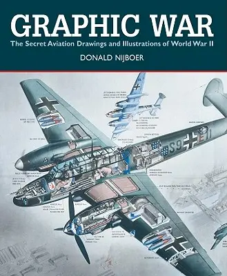Grafická vojna: Tajné letecké kresby a ilustrácie z druhej svetovej vojny - Graphic War: The Secret Aviation Drawings and Illustrations of World War II
