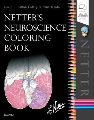 Netterove neurovedy Omaľovánky - Netter's Neuroscience Coloring Book