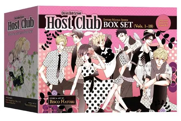 Ouran High School Host Club Complete Box Set - Volumes 1-18 with Premium