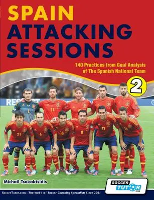Španielsko Útočné sedenia - 140 cvičení z analýzy gólov španielskeho národného tímu - Spain Attacking Sessions - 140 Practices from Goal Analysis of the Spanish National Team