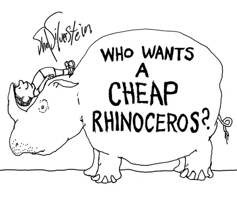Kto chce lacného nosorožca? - Who Wants a Cheap Rhinoceros?