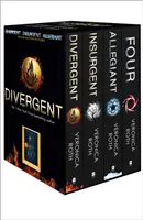 Divergentná séria Box Set (knihy 1-4 plus Divergentný svet) - Divergent Series Box Set (books 1-4 plus World of Divergent)