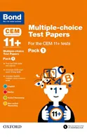 Bond 11+: Testy s výberom odpovede: CEM 11+ - balík 1 - Bond 11+: Multiple-choice Test Papers for the CEM 11+ Tests Pack 1