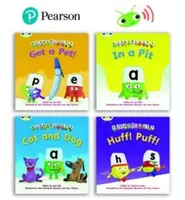 Naučte sa čítať doma s Alphablocks: (4 beletristické knihy) Balenie B - Learn to Read at Home with Alphablocks: Phase 2 - Reception Term 1 (4 fiction books) Pack B