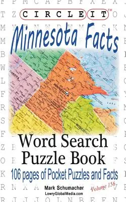 Zakrúžkujte to, Fakty o Minnesote, Hľadanie slov, Puzzle Book - Circle It, Minnesota Facts, Word Search, Puzzle Book