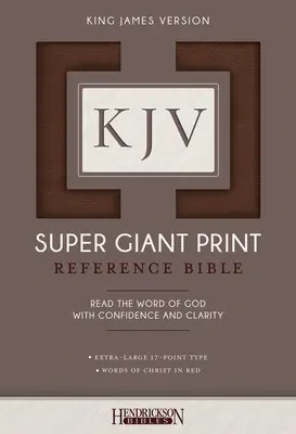 Biblia KJV Super Giant Print - KJV Super Giant Print Bible