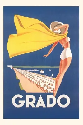 Vintage Journal Grado cestovný plagát - Vintage Journal Grado Travel Poster