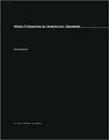 Tvorenie slov v generatívnej gramatike - Word Formation in Generative Grammar