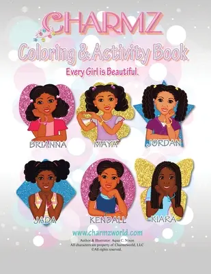 Charmz Kniha na vyfarbovanie a aktivity - Charmz Coloring & Activity Book