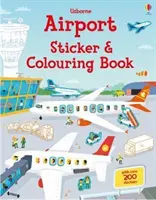 Kniha samolepiek a vyfarbovačiek Letisko - Airport Sticker and Colouring Book