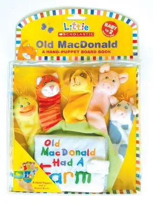 Starý Macdonald: Kniha s ručne vyrobenou bábkou [s ručne vyrobenou bábkou] - Old Macdonald: A Hand-Puppet Board Book [With Hand-Puppet]