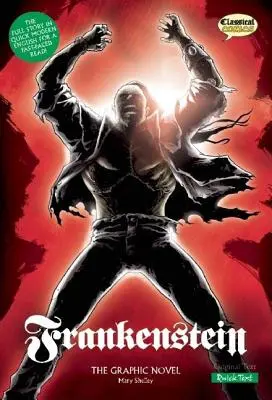 Grafický román Frankenstein: Rýchly text - Frankenstein the Graphic Novel: Quick Text