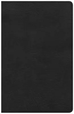 Referenčná Biblia KJV vo veľkom formáte pre osobné použitie, čierna koža - KJV Large Print Personal Size Reference Bible, Black Leathertouch