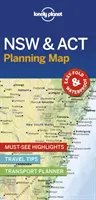 Lonely Planet Nový Južný Wales a ACT Plánovacia mapa 1 - Lonely Planet New South Wales & ACT Planning Map 1