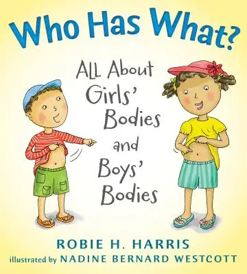 Kto má čo? Všetko o telách dievčat a chlapcov - Who Has What?: All about Girls' Bodies and Boys' Bodies