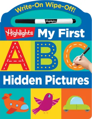 Moja prvá abeceda Skryté obrázky - Write-On Wipe-Off My First ABC Hidden Pictures