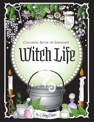 Omaľovánky tieňov: Život čarodejnice - Coloring Book of Shadows: Witch Life