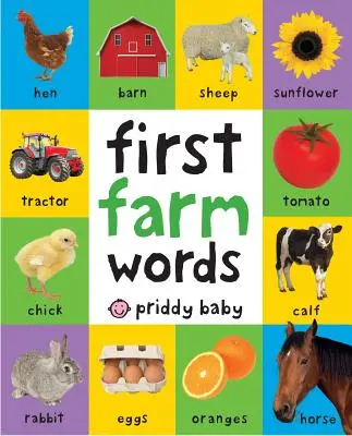 Prvých 100 Polstrované: Prvé slová z farmy - First 100 Padded: First Farm Words