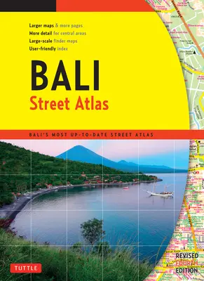 Atlas ulíc Bali štvrté vydanie - Bali Street Atlas Fourth Edition