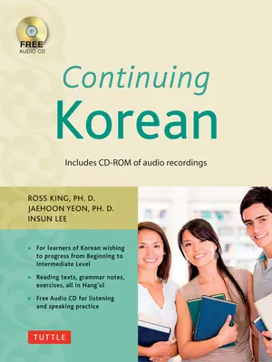 Pokračovanie kórejčiny [s CD (audio)] - Continuing Korean [With CD (Audio)]