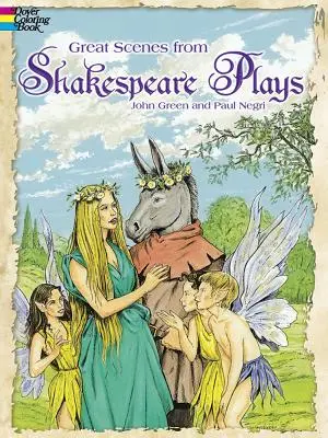 Veľké scény zo Shakespearových hier Omaľovánky - Great Scenes from Shakespeare's Plays Coloring Book
