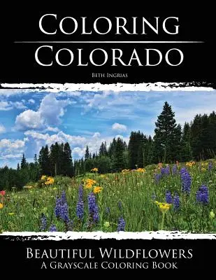 Omaľovánky Colorado: Krásne divoké kvety: Kniha na vyfarbovanie v odtieňoch šedej - Coloring Colorado: Beautiful Wildflowers: A Grayscale Coloring Book
