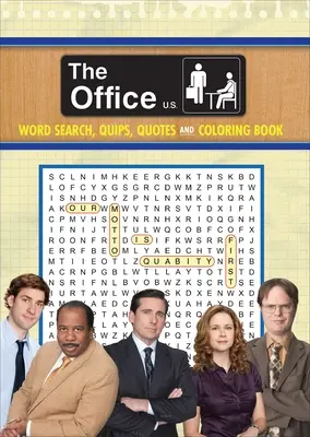 Kancelárske hľadanie slov, vtipy, citáty a maľovanky - The Office Word Search, Quips, Quotes & Coloring Book