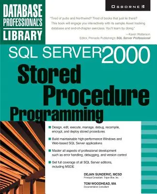 Programovanie ukladaných procedúr v SQL Serveri 2000 - SQL Server 2000 Stored Procedure Programming